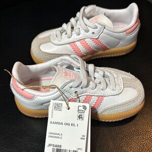Adidas Toddler Samba OG EL I - US5K  Style JP5488 NWT - Box is distressed